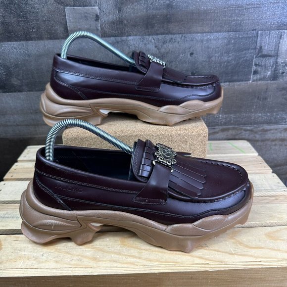 Puma x Paloma‎ Nitefox Loafers Men’s Size 5.5 (386683-01) Zinfandel Brown Y2K main image 4